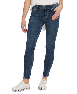 DKNY Jeans Delancey High Rise Skinny Jean - Macy's
