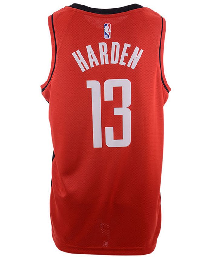 Nike Men's James Harden Houston Rockets City Swingman Jersey - Macy's