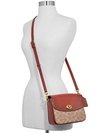 COACH Cassie Crossbody In Polished Pebble Leather - Macy's  Crossbody bag  outfit, Stylish backpacks, Coach crossbody bag