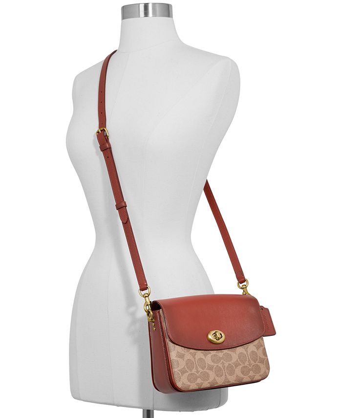 COACH Coated Canvas Signature Cassie Crossbody Macy's