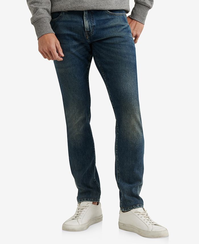 Lucky Brand Mens Jeans 110 Modern Skinny Fit Pants Blue Denim Casual Lean  New