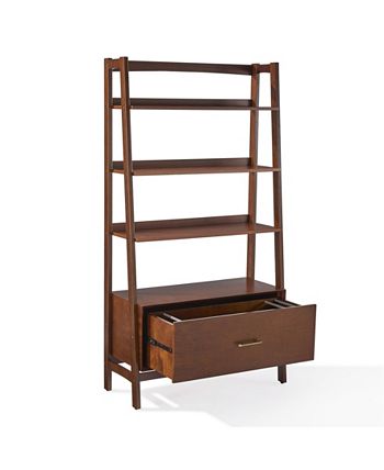 Crosley landon large etagere best sale bookcase