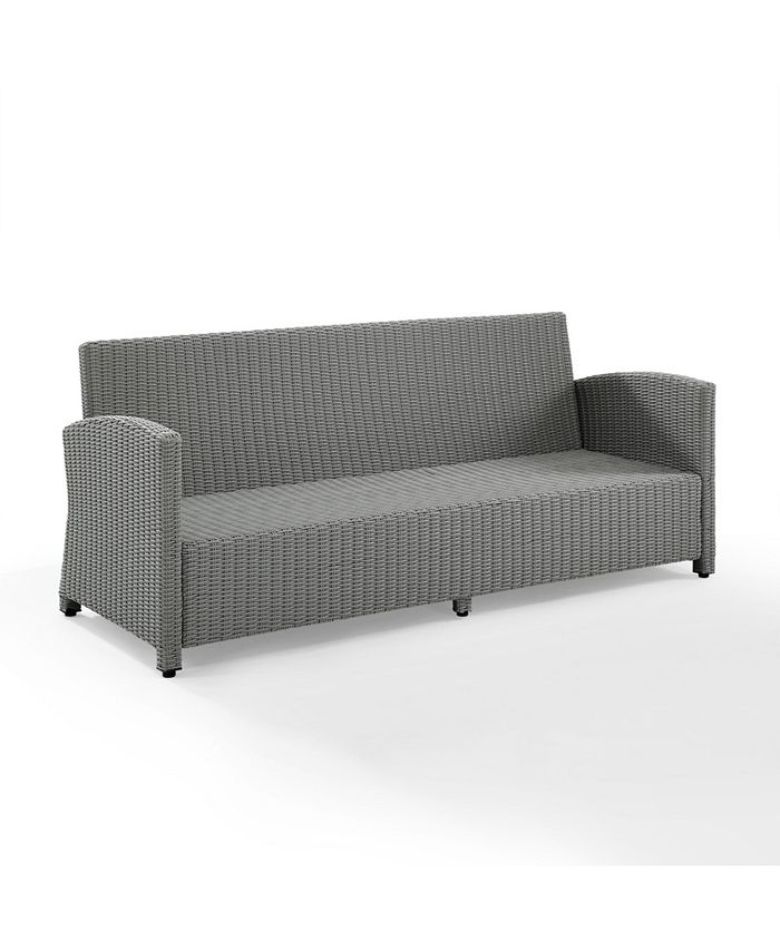 Crosley Bradenton Outdoor Wicker Sofa Macy's