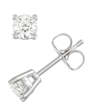 image of Diamond Stud Earrings (1/2 ct. t.w.) in 14k Gold or White Gold