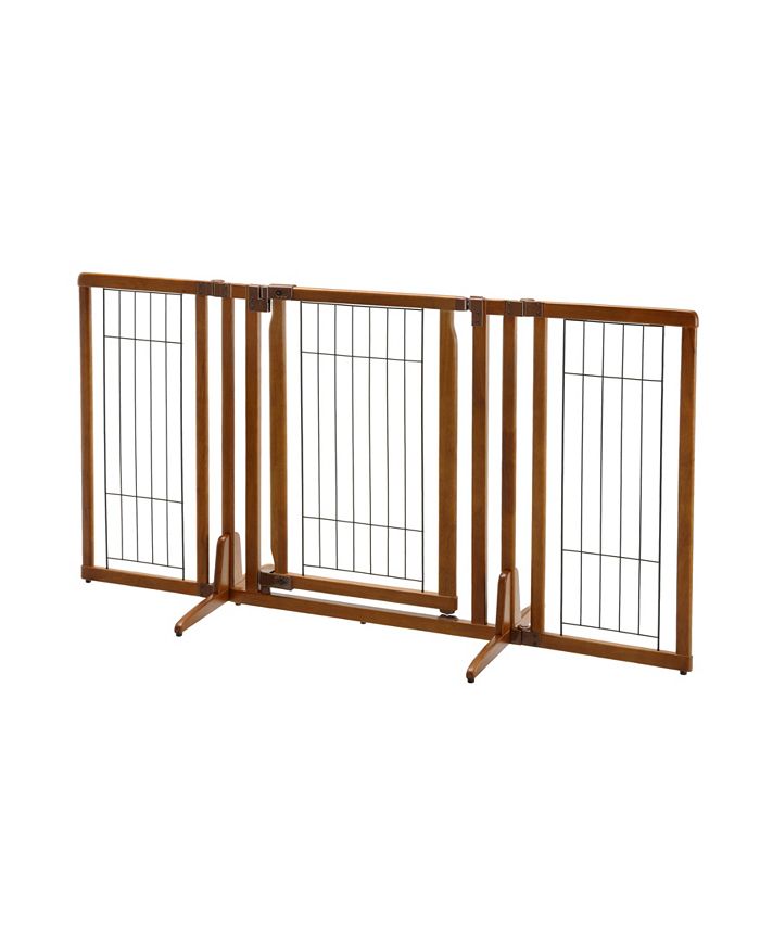 Richell Premium Plus Freestanding Pet Gate Macy's