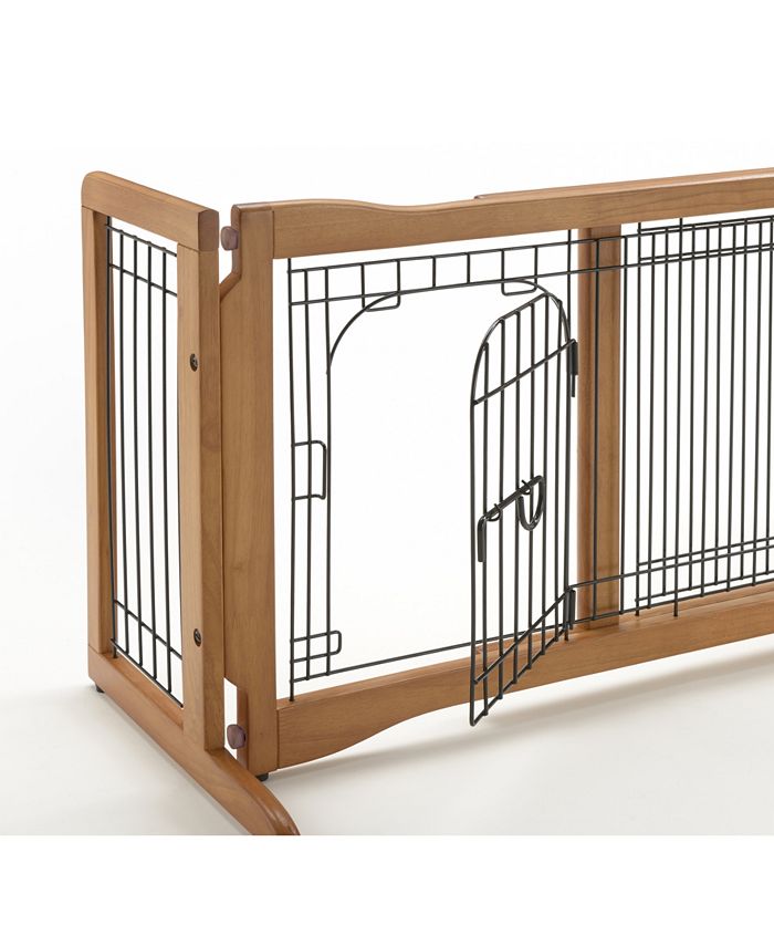 Richell Pet Sitter Freestanding Pet Gate Plus Macy's