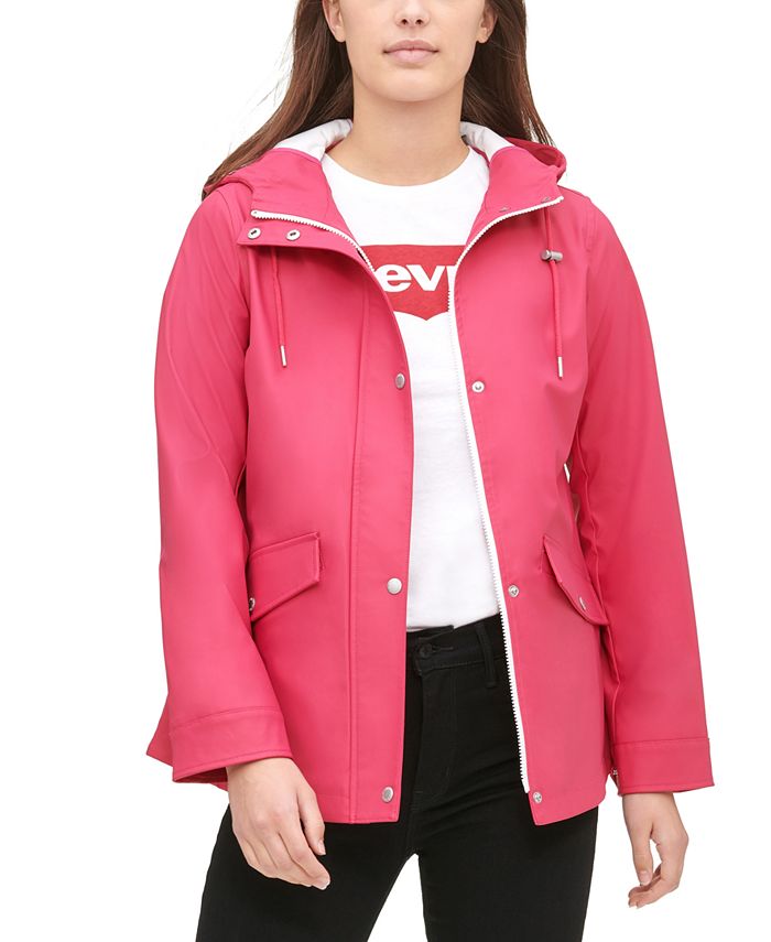 Levi's Hooded Raincoat Macy's