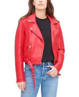 Levi's Women's Faux-Leather Moto Jacket