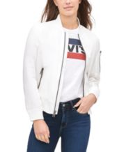 White levi deals jacket womens
