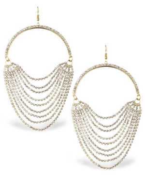 image of Statement Accessories Exaggerated Stone Swag Statement Earring