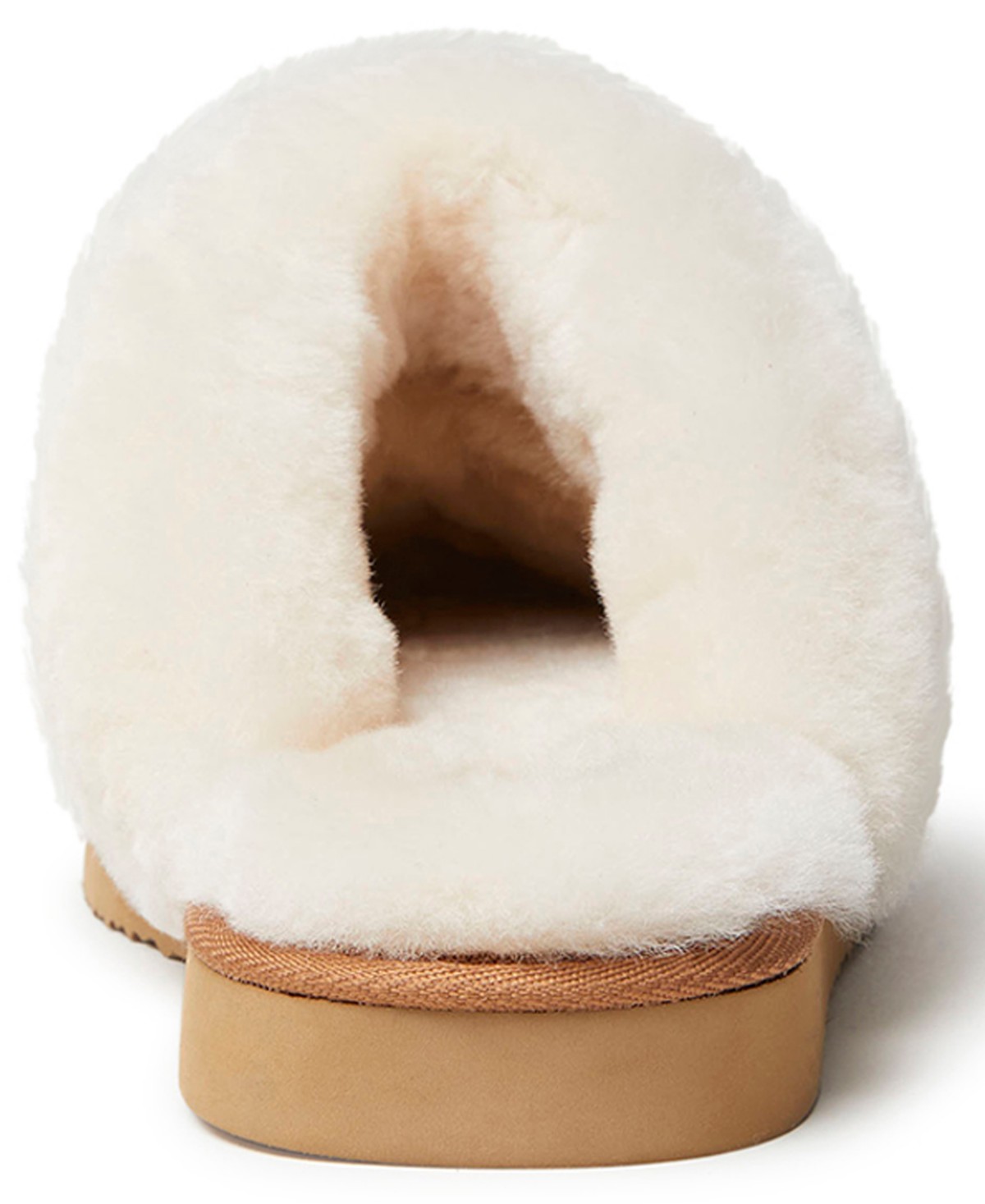 Женские Fireside by Dearfoams Women's Sydney Genuine Shearling Scuff Slipper — фото 9