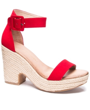 Chinese Laundry Queen Wedge Sandals Women S Shoes Sportspyder
