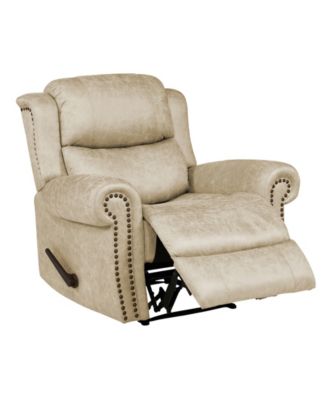 prolounger faux leather rocker recliner