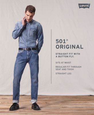 levi's 501 regular fit mens jeans