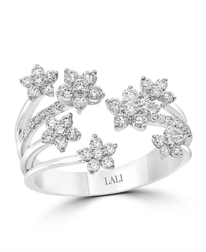 LALI Jewels Diamond 3 4 ct. t.w. Ring in 14K White Gold or 14K