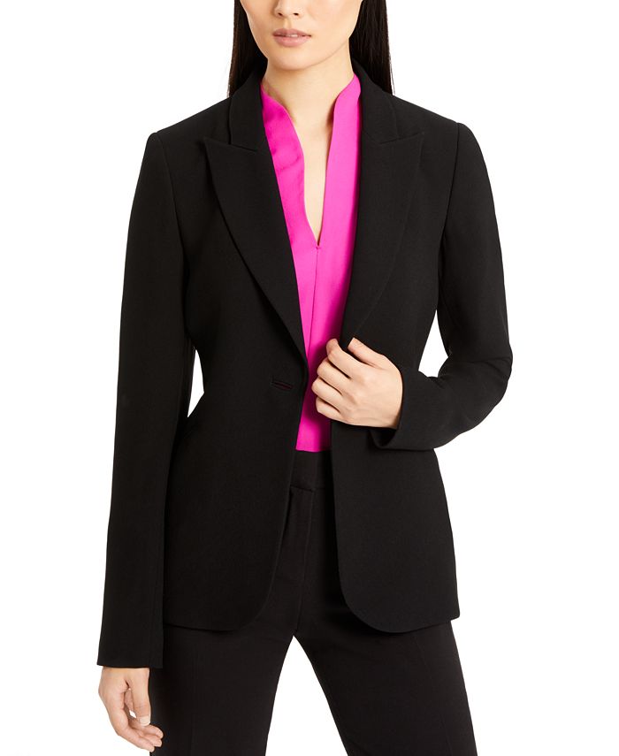Elie Tahari Diamond Pleated Jacket Macy s