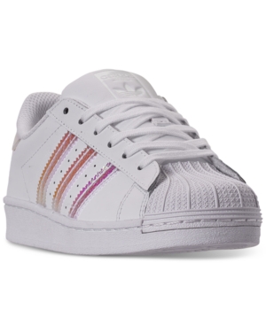 image of adidas Originals Little Girls Superstar Casual Sneakers from Finish Line