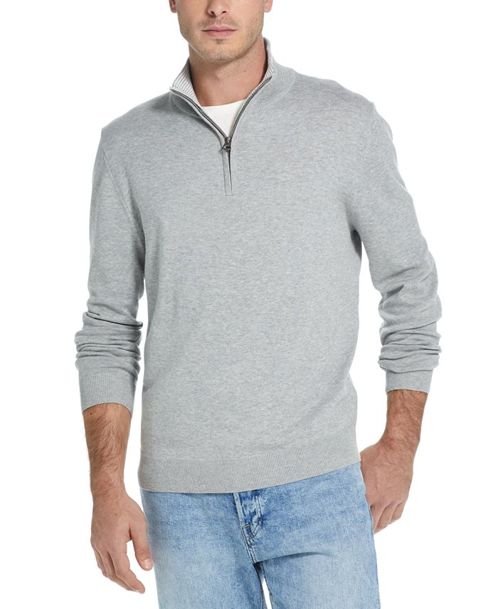 Weatherproof Vintage Men's Quarter Zip Sweater - Macy's
