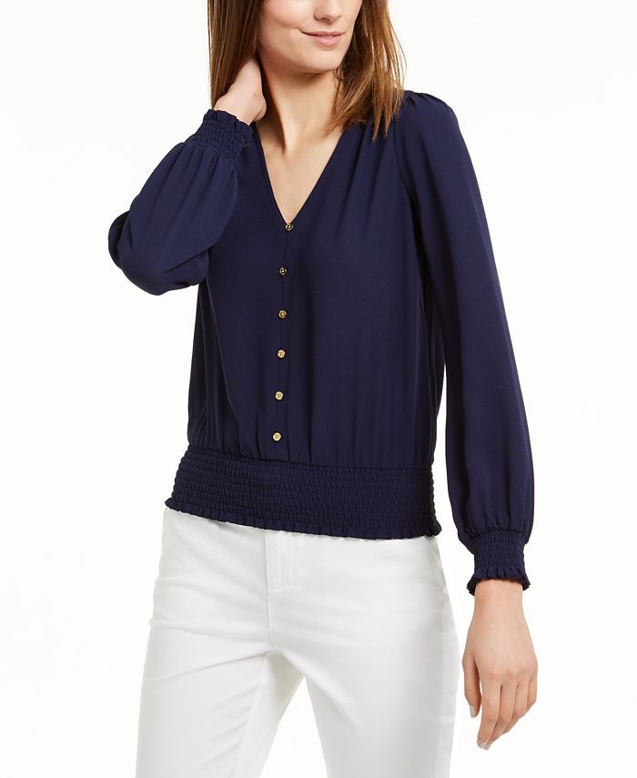 Michael kors blouse macys top