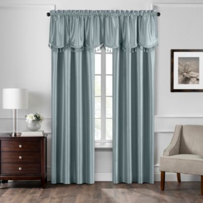 Colette Faux Silk Blackout Window Curtain