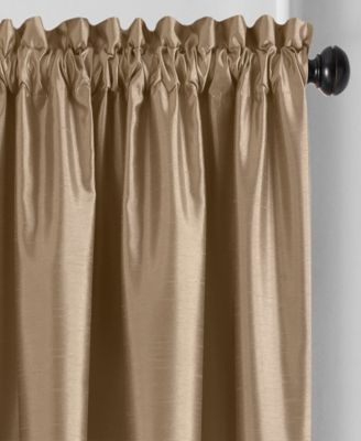 Colette Faux Silk Blackout Window Curtain