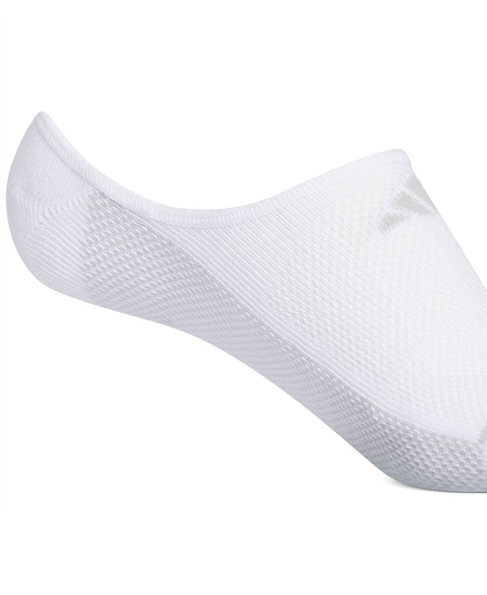 adidas - Men's 3-Pk. Superlite 3-Stripe No-Show Socks