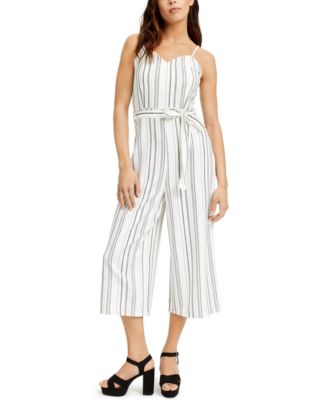 jcpenney striped jumpsuit