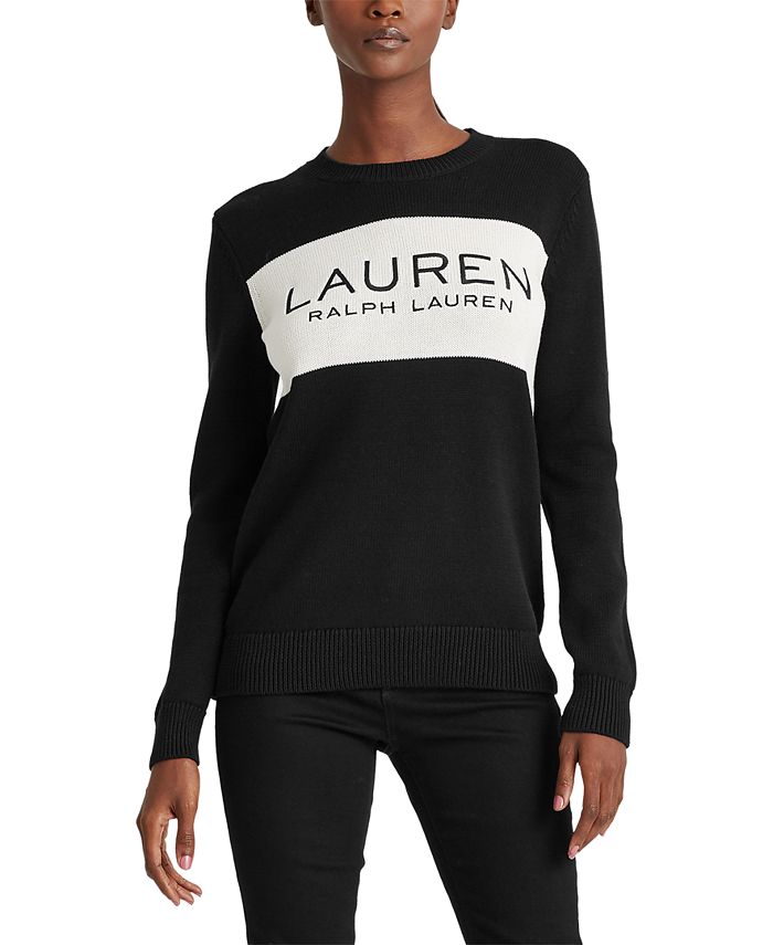 Lauren Ralph Lauren Cozy Cotton Sweater - Macy's