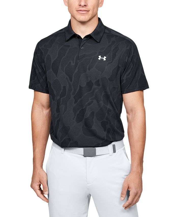 Under armour sale vanish jacquard polo