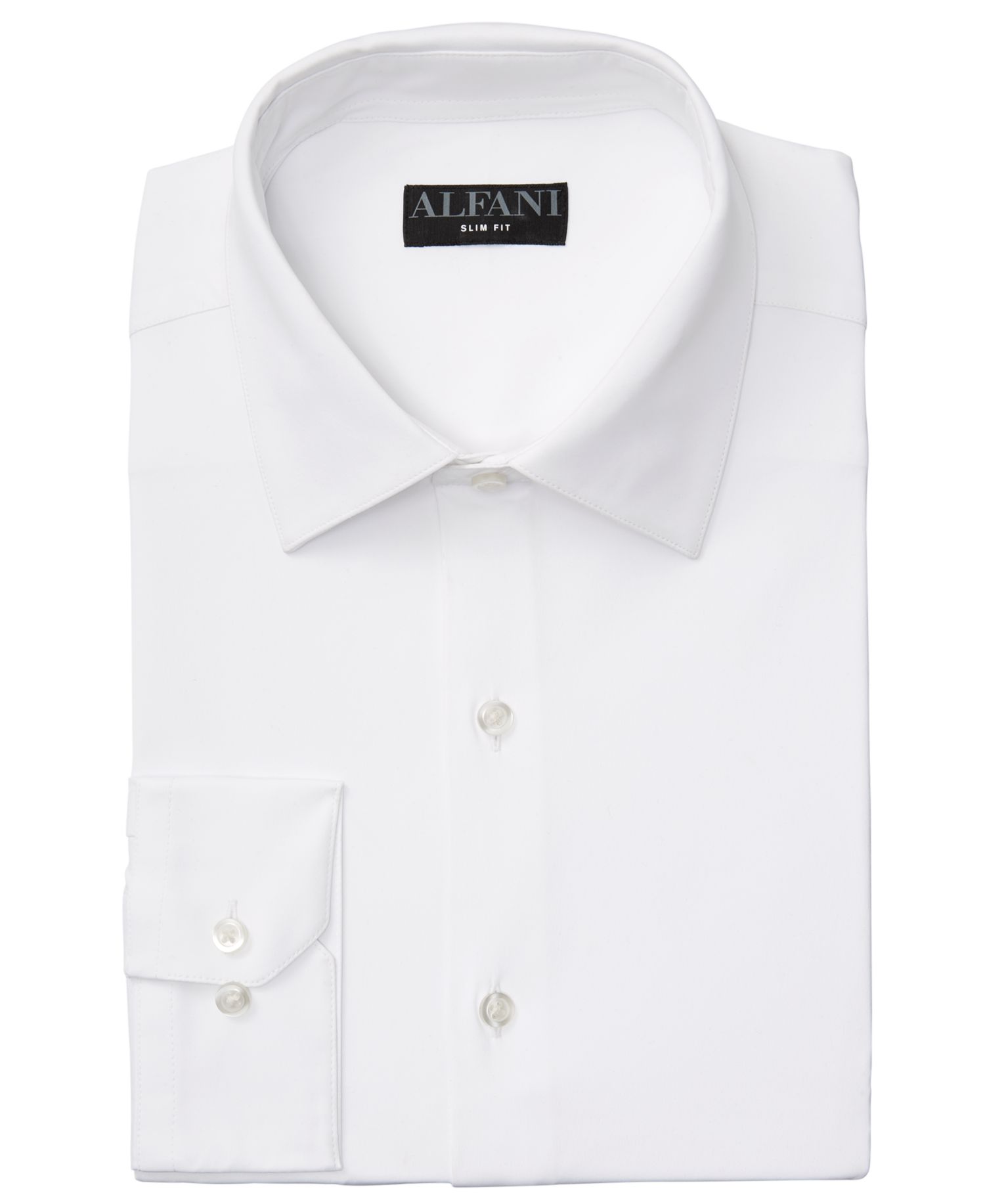 Men's 4-Way Stretch Dress Shirt, Regular & Slim Fit