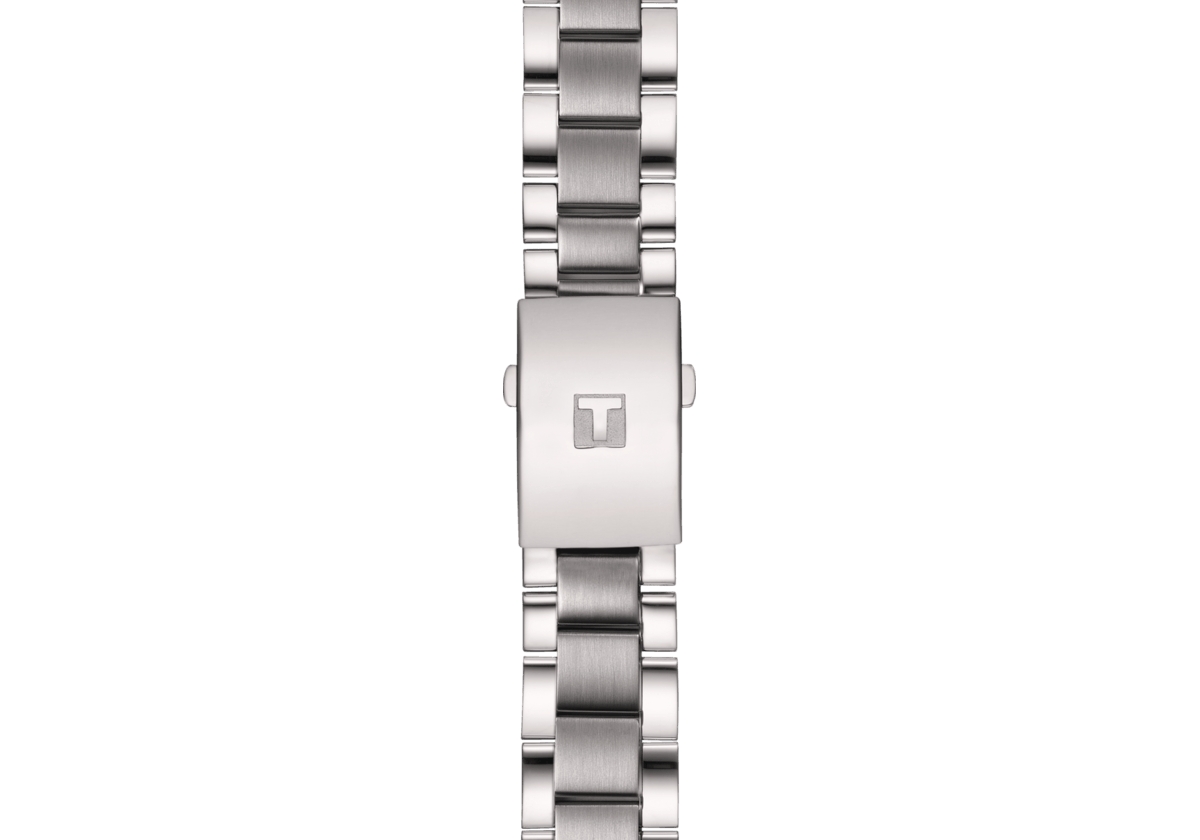 Shop Tissot Men's Swiss Gent Xl Stainless Steel Bracelet Watch 42mm In Silver