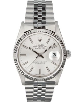 mens stainless steel rolex