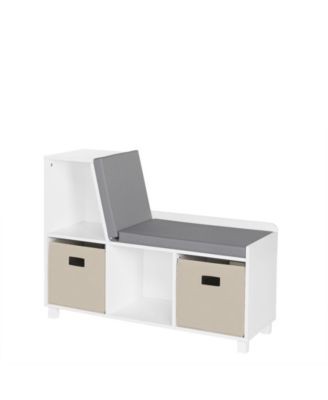 Book Nook Collection Kids Storage Bench with Cubbies