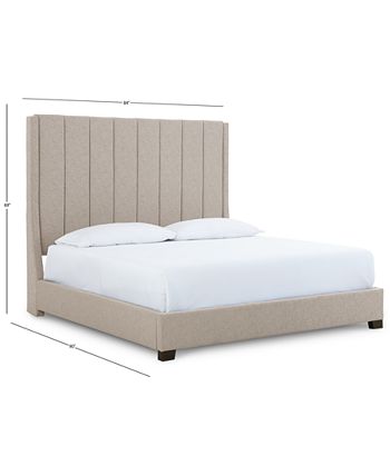 Arden upholstered king bed deals