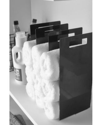 Home Tower Interlocking Towel Organizer Set of 2