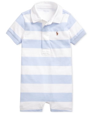 Ralph Lauren Baby Boys Striped Cotton Rugby Shortall