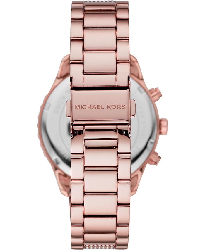 Women's Chronograph Layton Rose Gold-Tone Stainless Steel Bracelet Watch  42mm