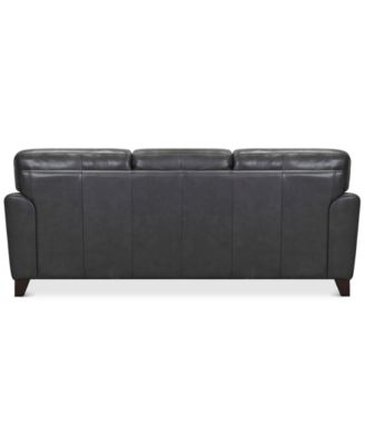 Brayna 88" Classic Leather Sofa