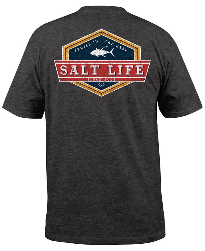 Salt Life Men's Lock Down Graphic T-Shirt - Macy's