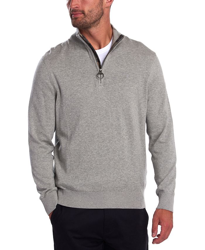 Barbour tain sales half zip