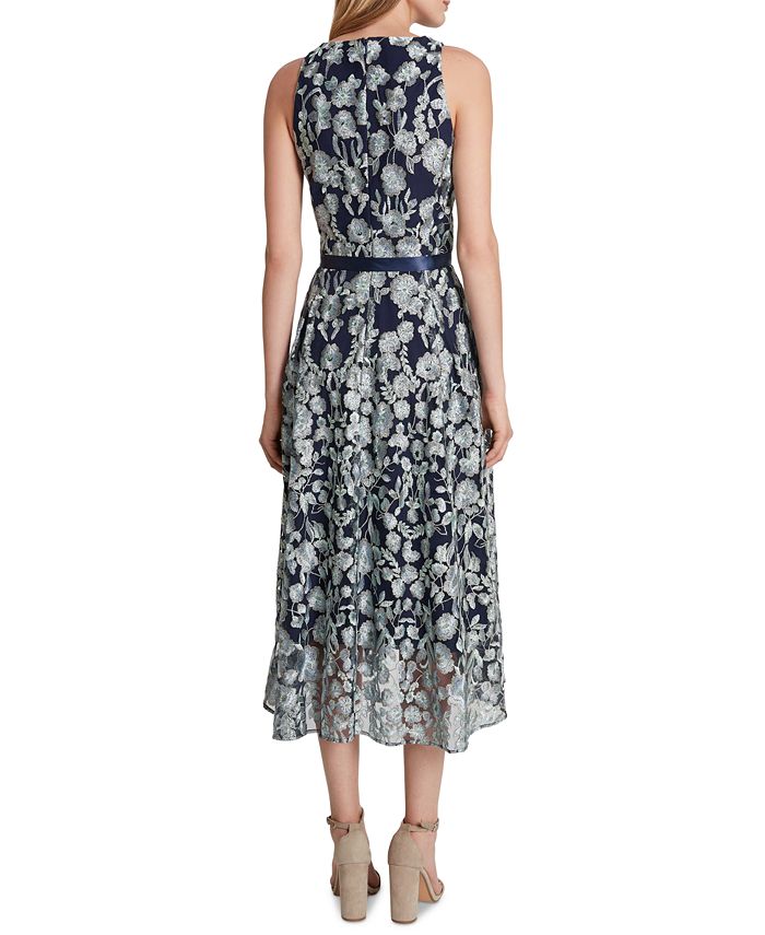 Tahari ASL Floral Midi Dress - Macy's