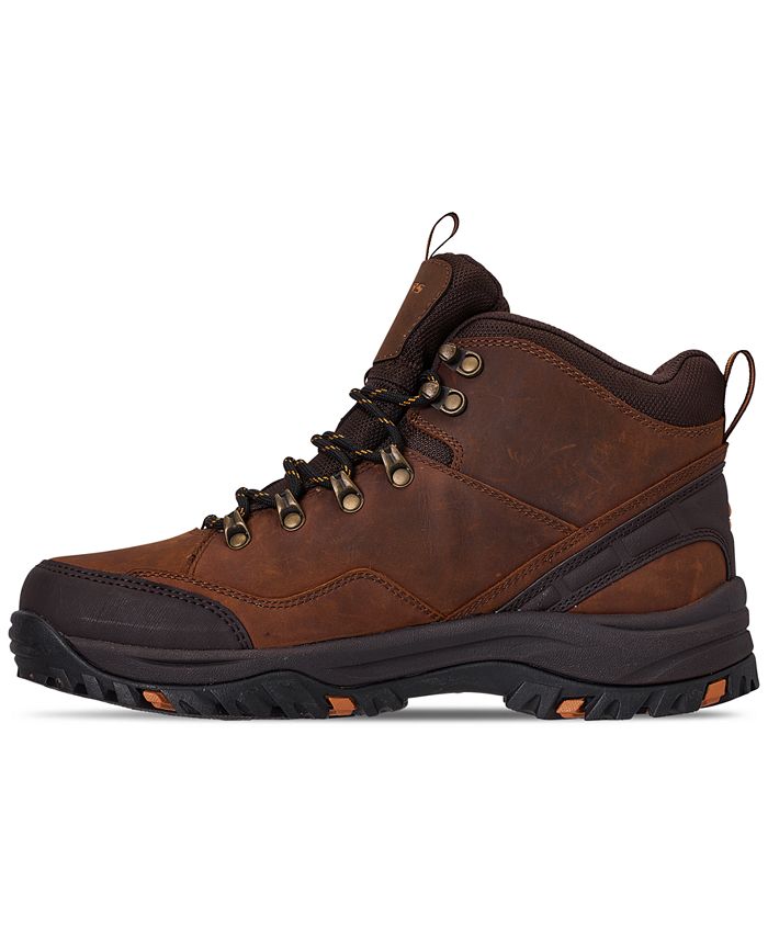 Skechers Men's Relaxed Fit Relment Traven Boots from Finish Line - Macy's