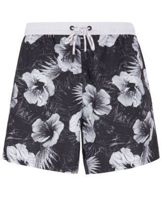 black hugo boss swim shorts