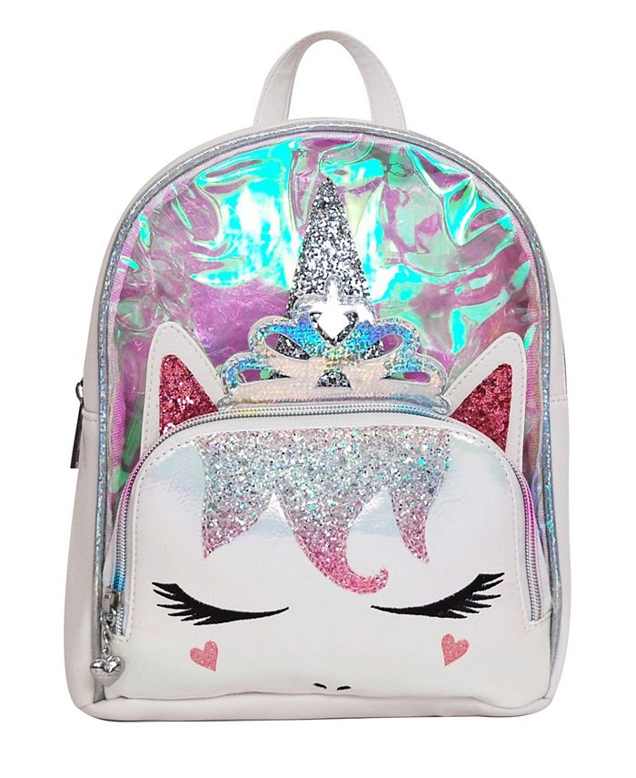 Kids Transparent Unicorn Backpack For Boys And Girls See Through