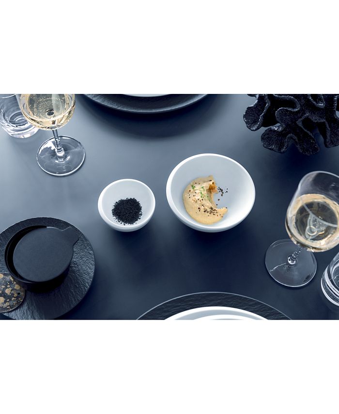 Villeroy E Boch Pasqua Villeroy & Boch Coppetta NewMoon Bianca - Porcellana Premium Per Dessert E Salse Design Moderno