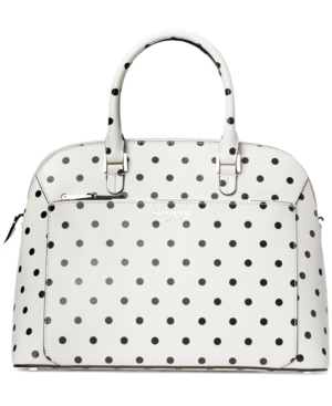 KATE SPADE SMALL LEATHER DOME SATCHEL