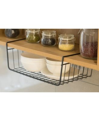 Hanging Under Shelf Metal Storage Basket