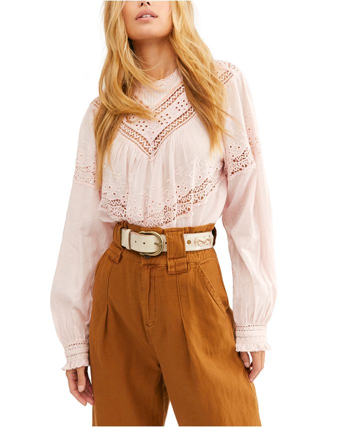 Free people sales abigail victorian top