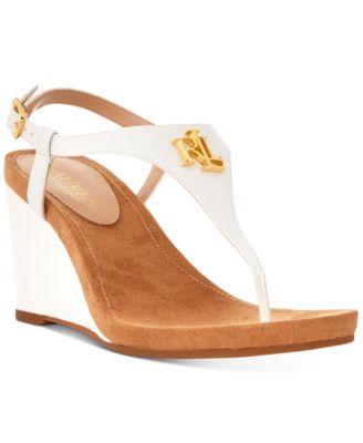 macys ralph lauren wedges