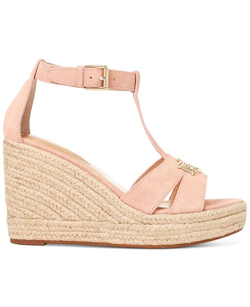 Lauren Ralph Lauren Hale Wedge Sandals Reviews Sandals Flip